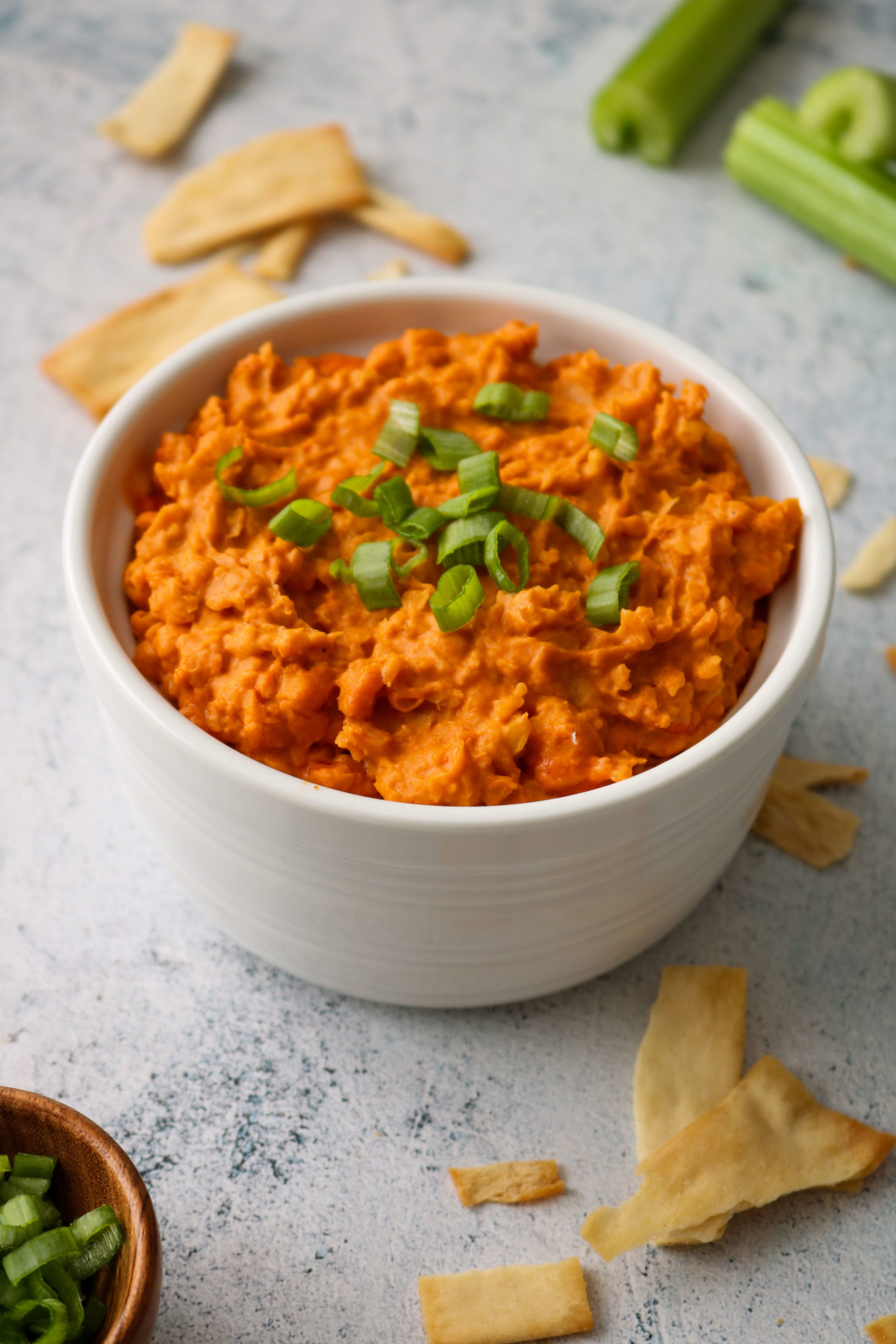 Buffalo Chickpea Dip Recipe Vegan Friendly ️🌱 Plant Perks